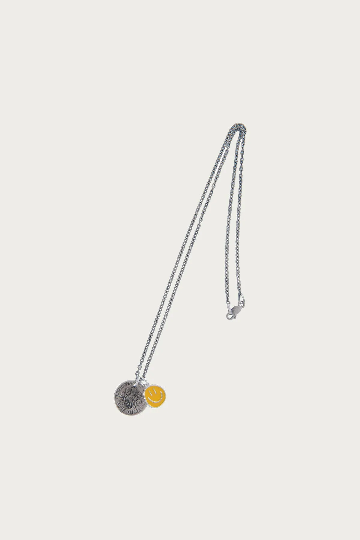 Pink Smiley Necklace sold by Canoe Club product image thumbnail 2