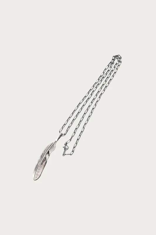 25¢ Liberty Feather Necklace made by North Works