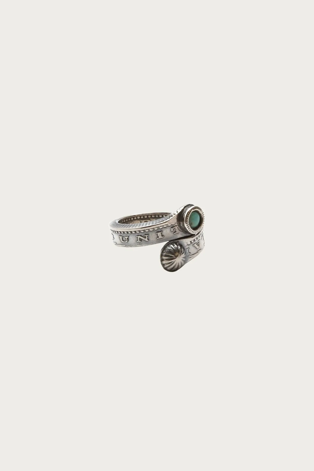 Morgan Dollar Twist Ring Slim sold by Canoe Club product image thumbnail 3