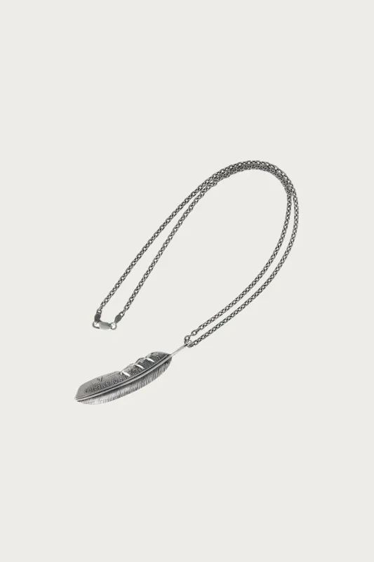 50¢ Half Feather Necklace made by North Works