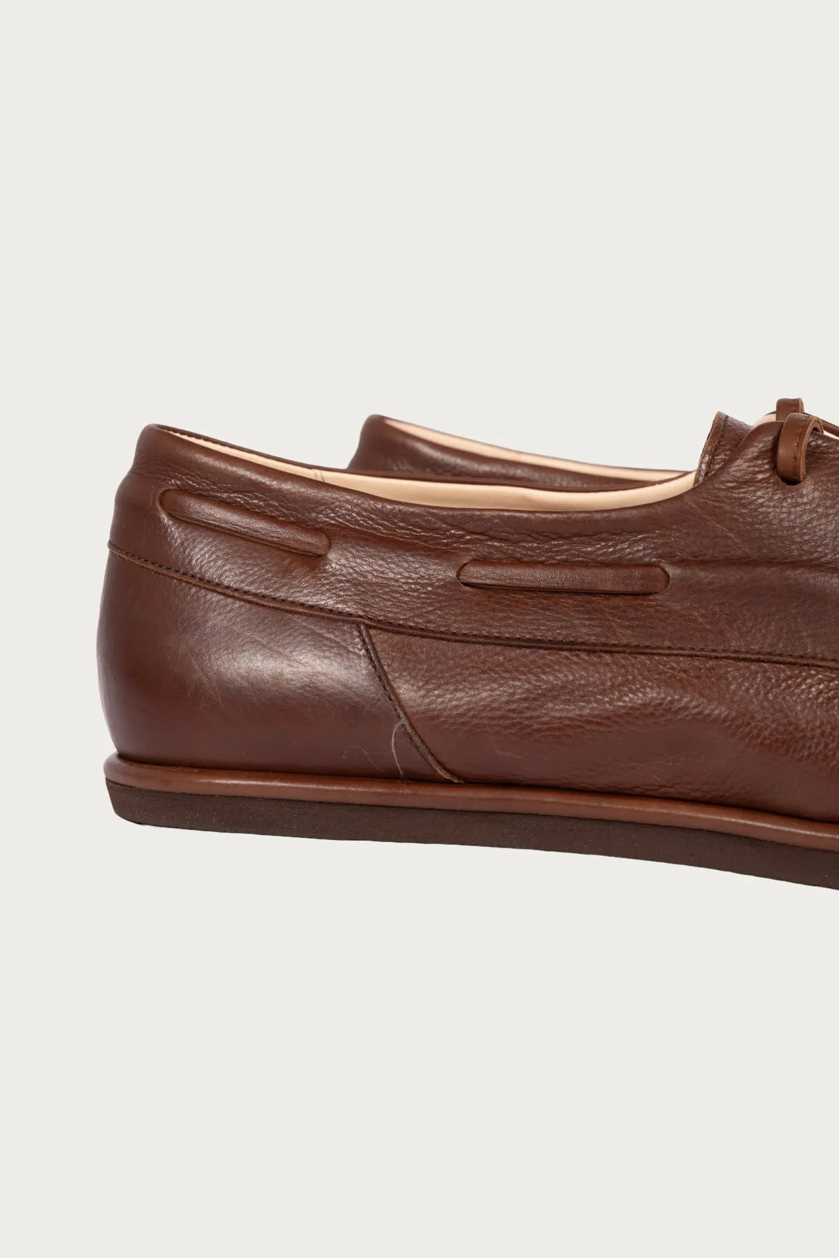 Soft Leather Deck Shoes - Brown sold by Canoe Club product image thumbnail 3