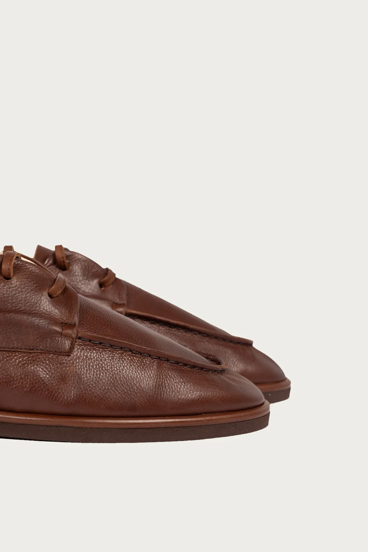 Soft Leather Deck Shoes - Brown sold by Canoe Club product image thumbnail 4