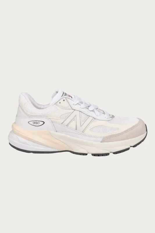 990v6 - White made by New Balance