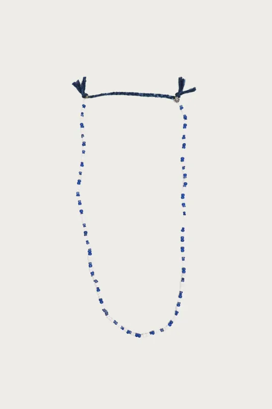 Murano Dead Stock Beads Necklace - Blue made by North Works