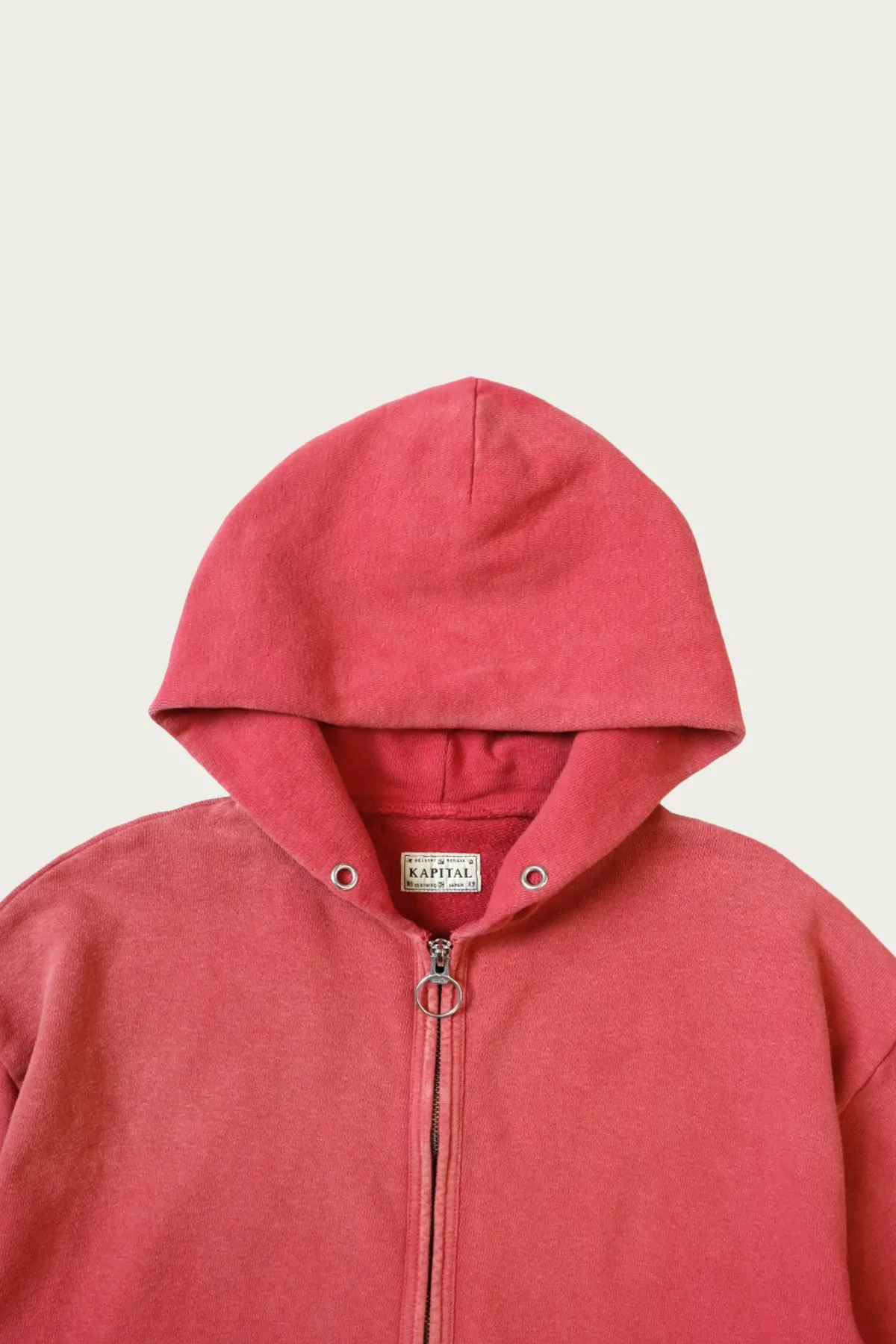SWT Knit ZIP-UP GYM Parka - Red sold by Canoe Club product image thumbnail 3