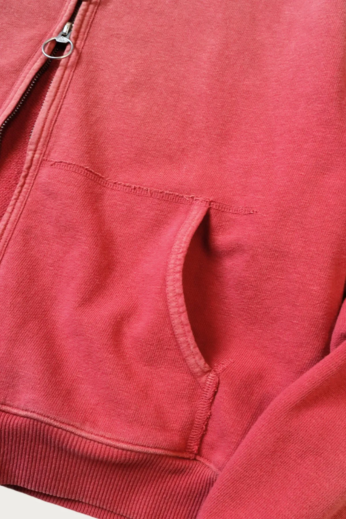 SWT Knit ZIP-UP GYM Parka - Red sold by Canoe Club product image thumbnail 5
