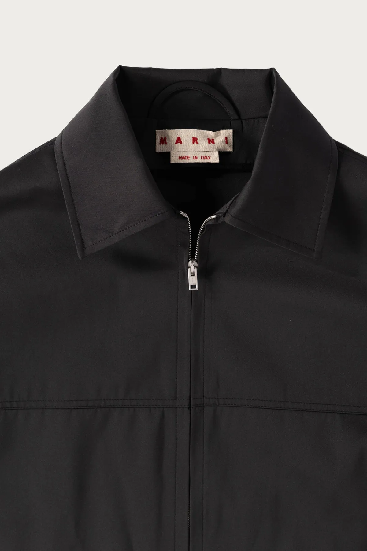 Water Repellent Taffeta Zip Jacket - Black sold by Canoe Club product image thumbnail 2