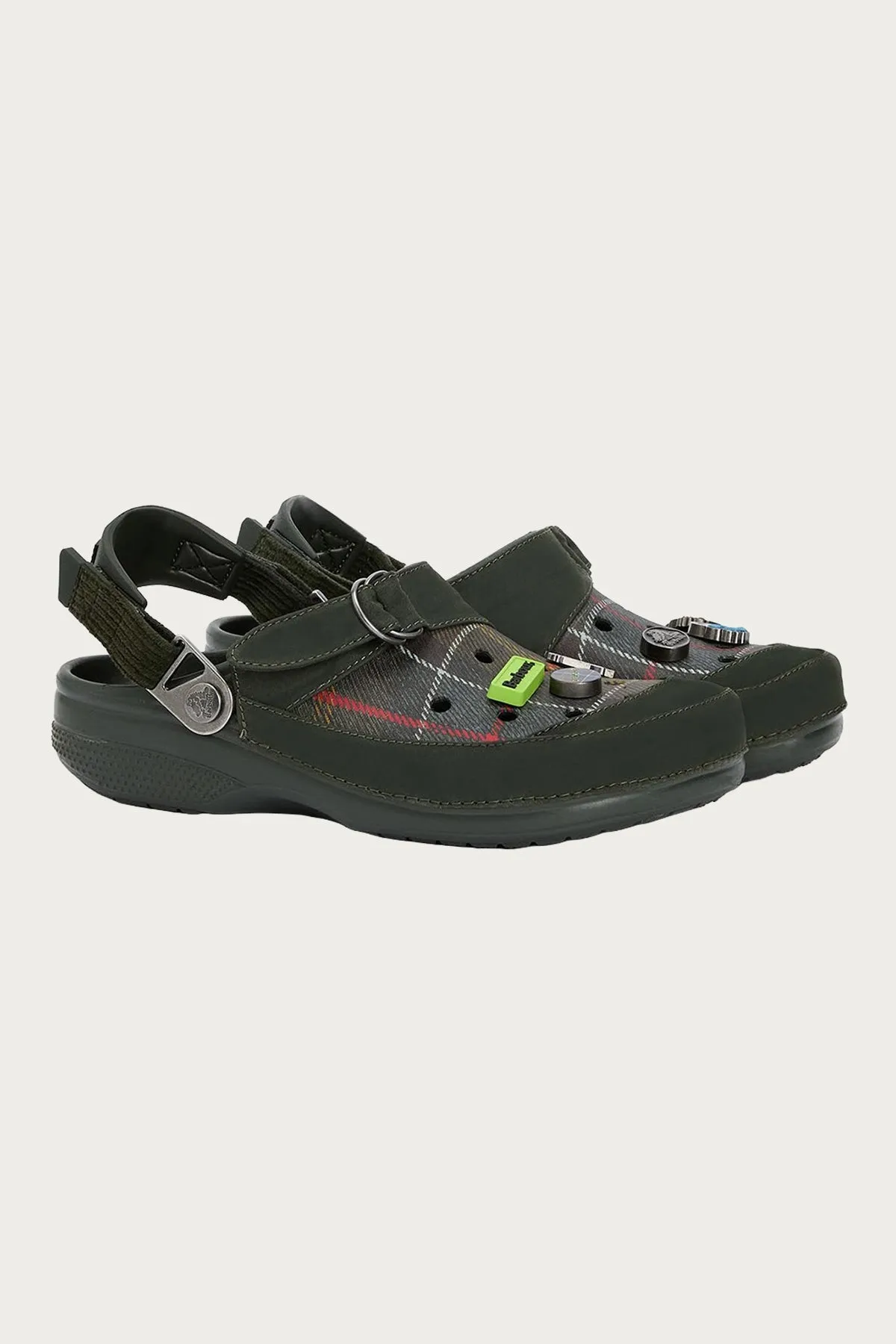 Barbour x Crocs Classic RO Clog - Kelp sold by Canoe Club product image thumbnail 2