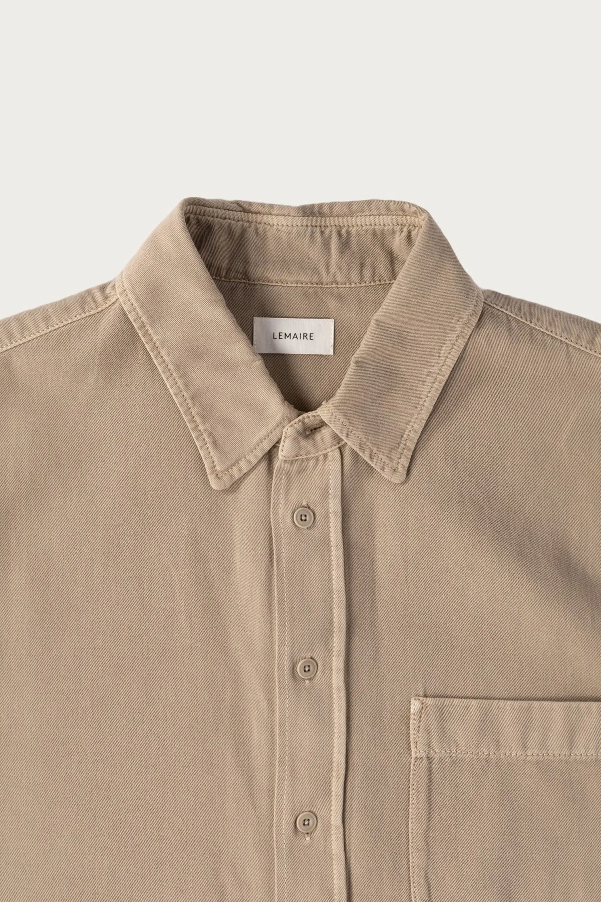 SS Denim Shirt - Natural Beige sold by Canoe Club product image thumbnail 3