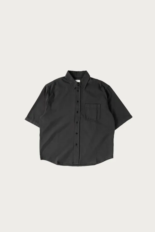 SS Denim Shirt - Carbon Blue sold by Canoe Club