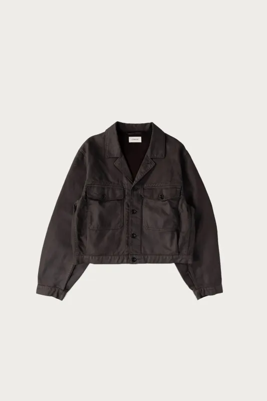 Trucker Jacket - Dark Chocolate made by Lemaire