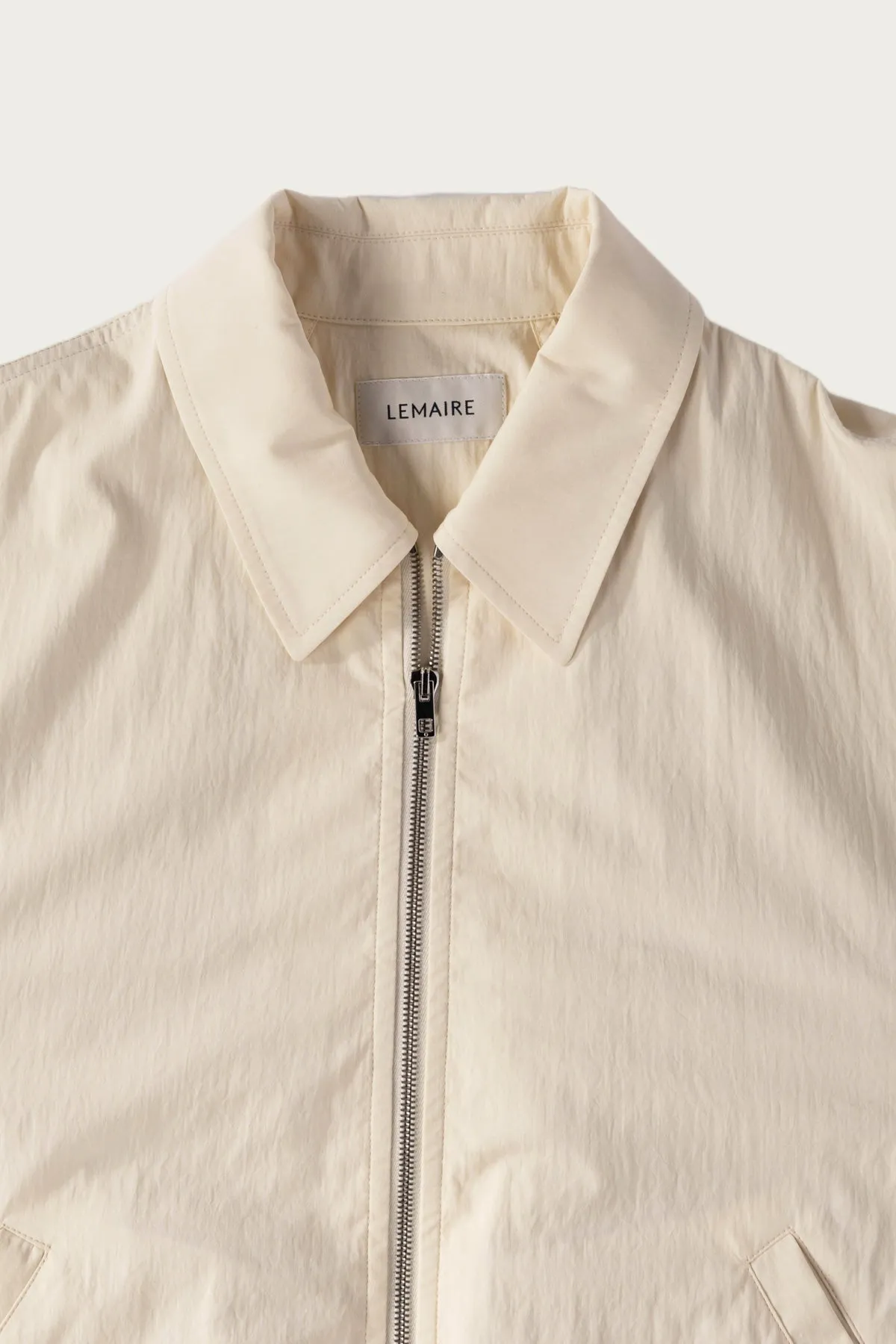 Zipped Blouson - Creamy White sold by Canoe Club product image thumbnail 2
