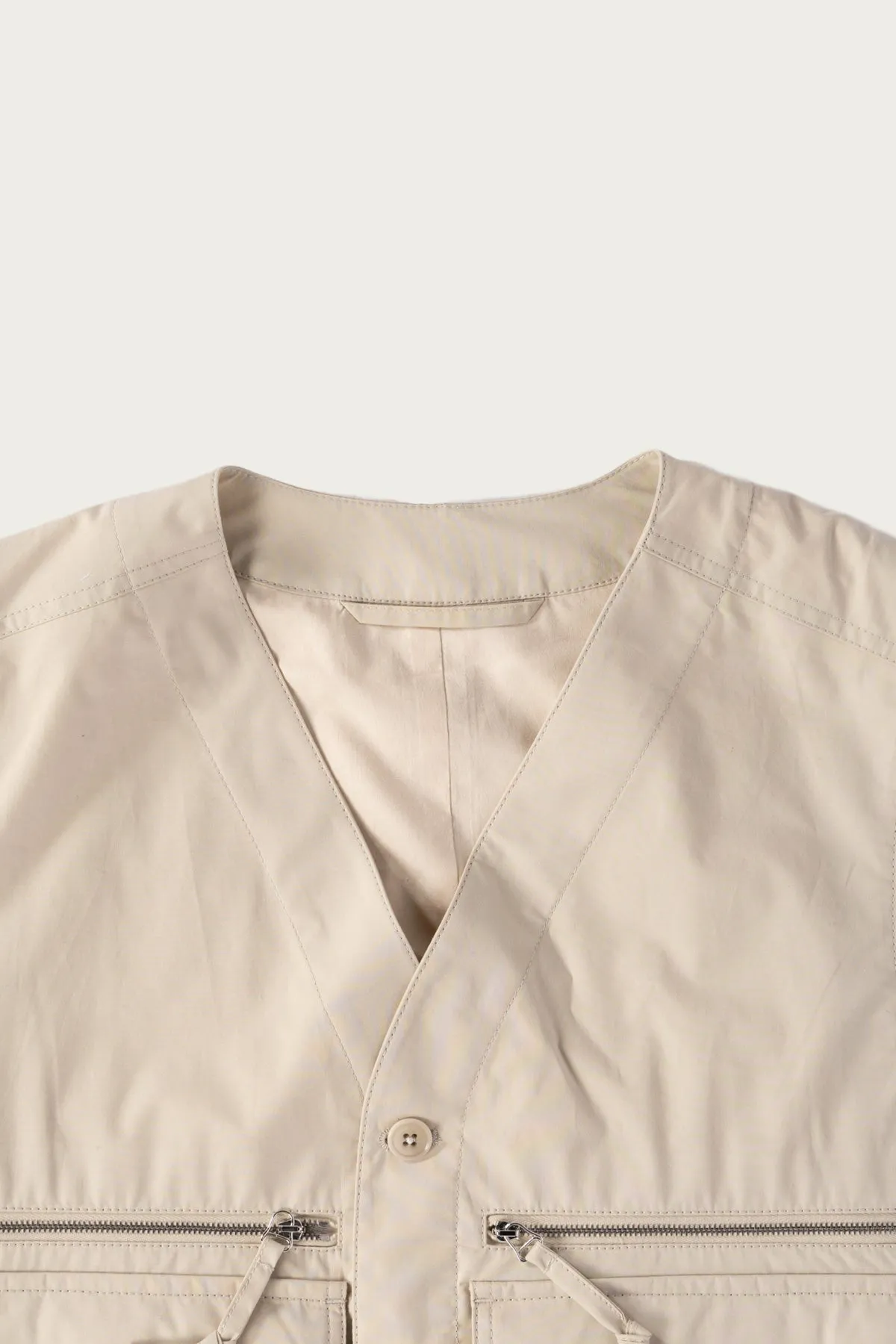 Technical Gilet - Stone Beige sold by Canoe Club product image thumbnail 2