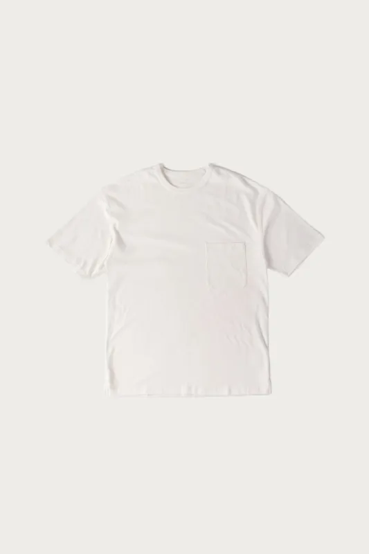 Boxy SS T-Shirt - Chalk made by Lemaire