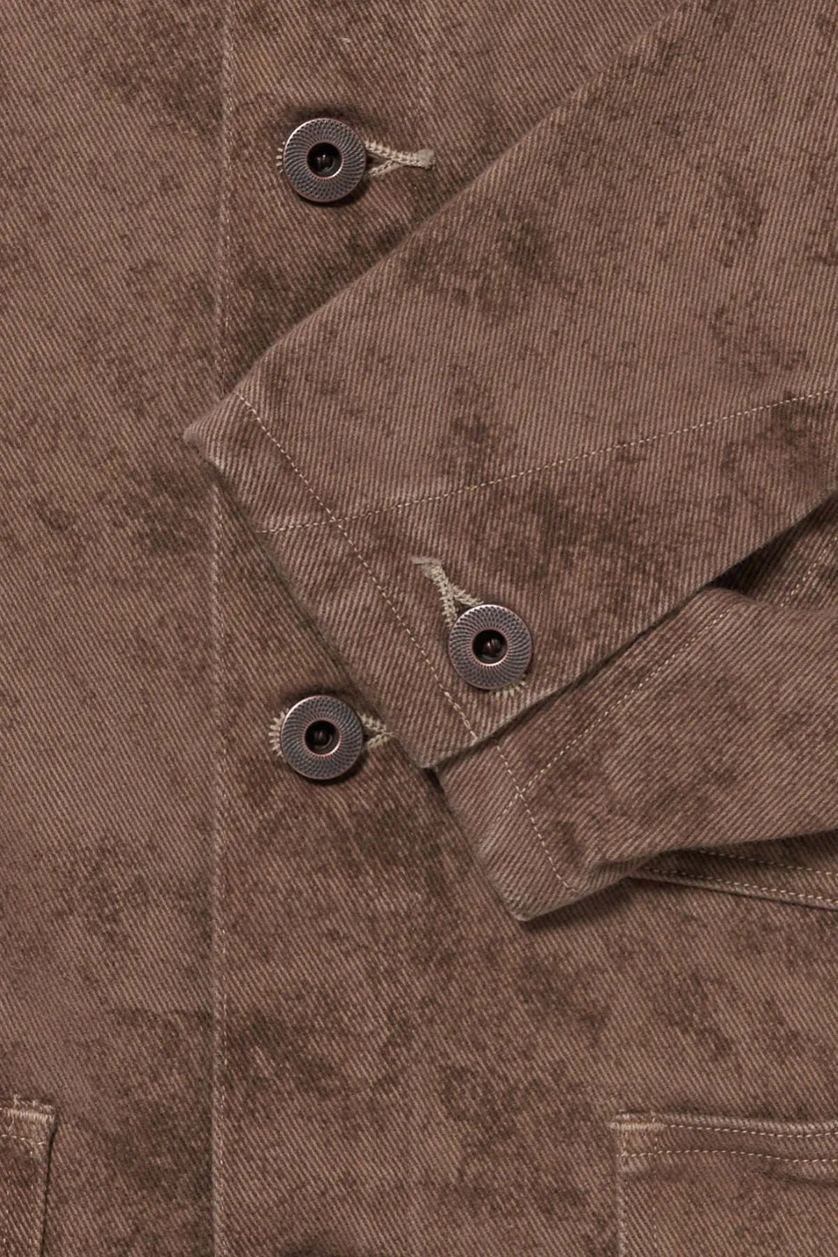 Lot. 314 Coverall Jacket C.1940's - Brown sold by Canoe Club product image thumbnail 3