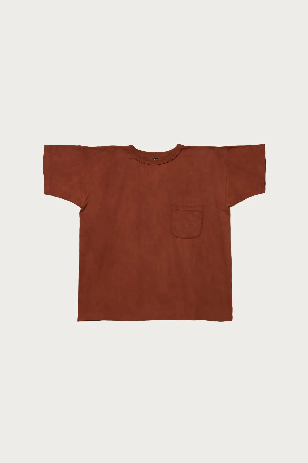 Lot. 601 Tee Shirt - Techi Tree Dyed Brown sold by Canoe Club