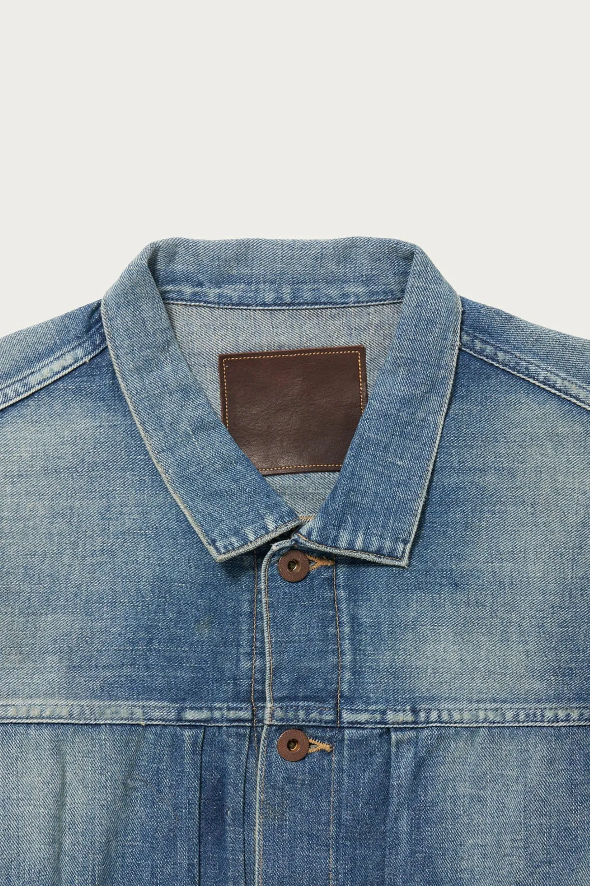 Lot. 703 Denim Jacket C. 1920's - Damaged Indigo sold by Canoe Club product image thumbnail 3