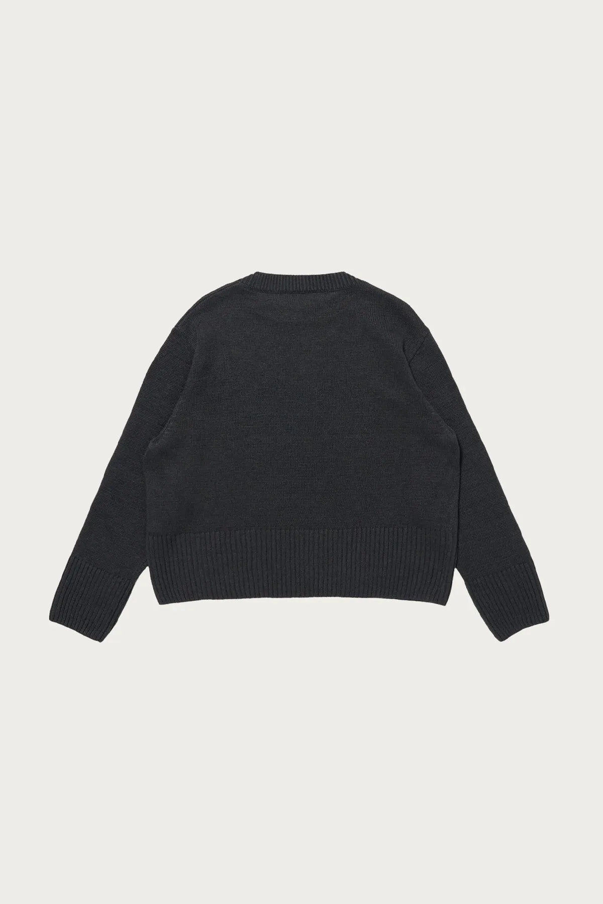 Lot. 525 Crewneck Sweater - Charcoal sold by Canoe Club product image thumbnail 2