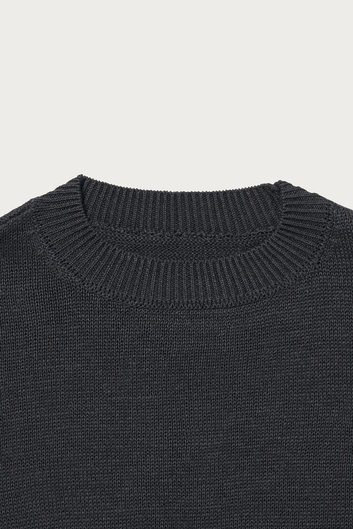 Lot. 525 Crewneck Sweater - Charcoal sold by Canoe Club product image thumbnail 3