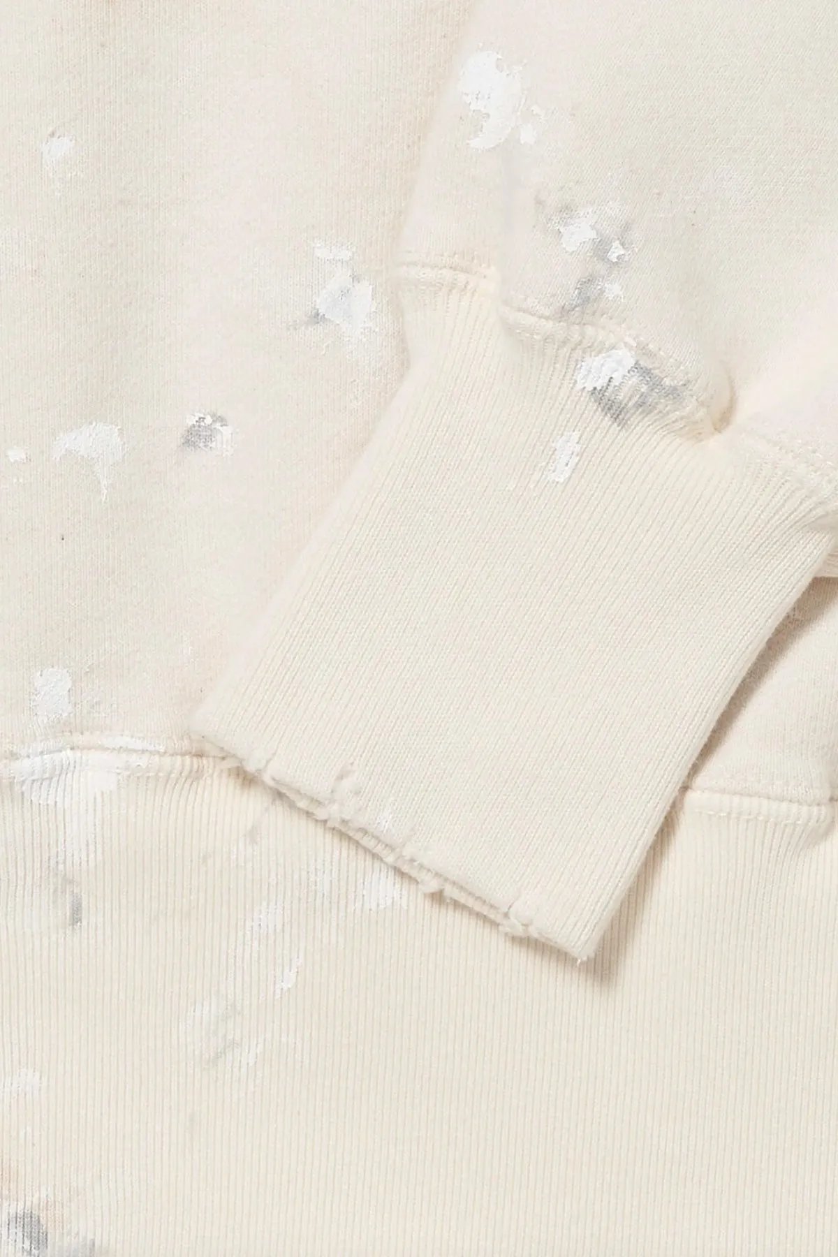 Lot. 603 Sweat Shirt - Ivory Paint sold by Canoe Club product image thumbnail 4