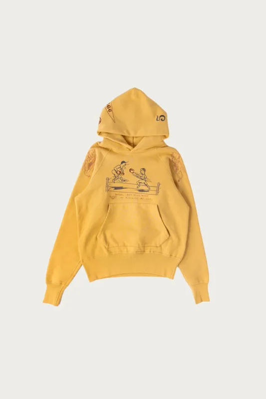 Yearbook Hoodie - Yellow made by Samuel Zelig