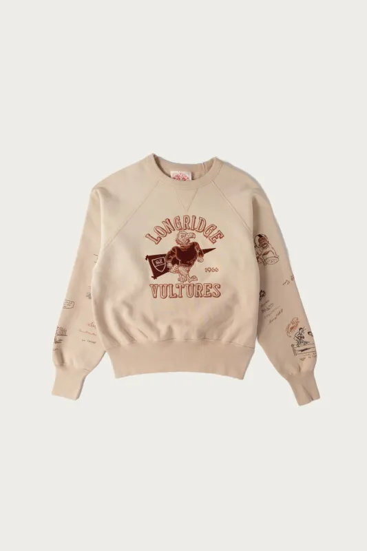 Yearbook Crewneck - Tan made by Samuel Zelig