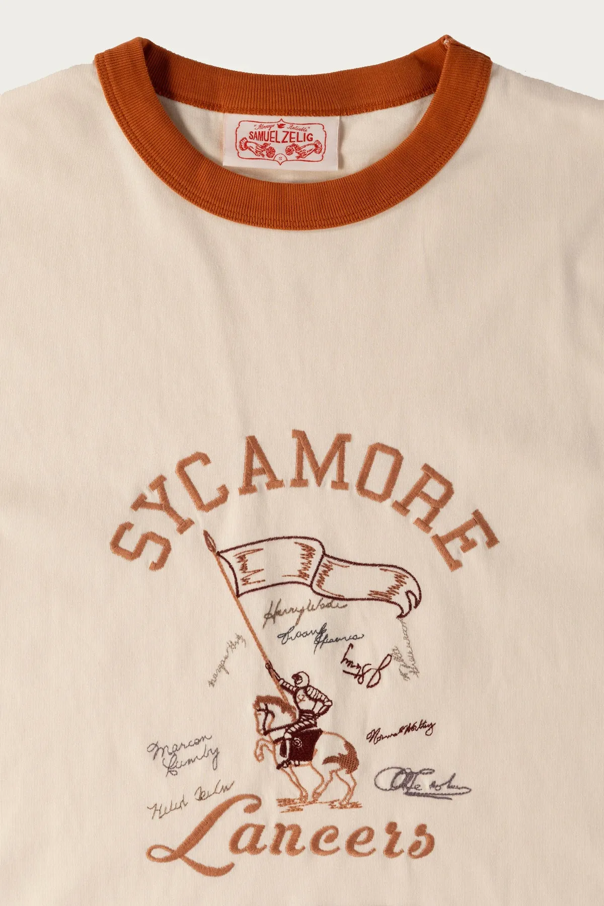 Yearbook Tee - Natural sold by Canoe Club product image thumbnail 4