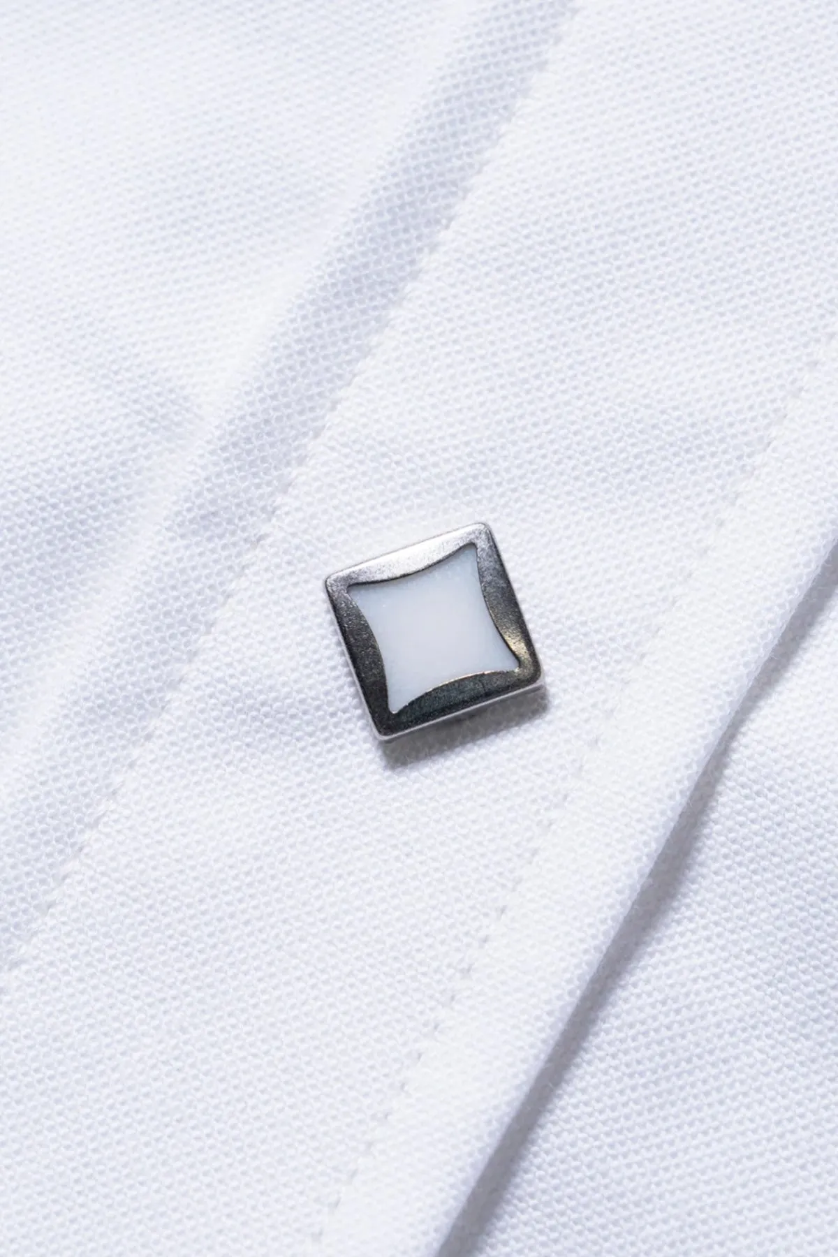 Sawtooth Western Shirt - White sold by Canoe Club product image thumbnail 4