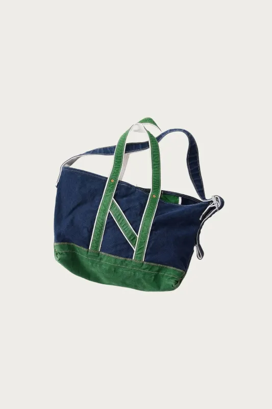 L. Lesh Shoulder Tote Bag - Navy made by Canoe Club