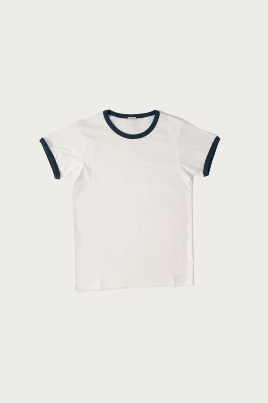 Tubular Ringer Tee - Navy made by Wythe NY