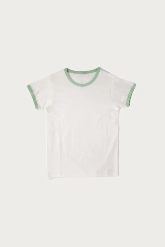 Tubular Ringer Tee - Celadon made by Wythe NY