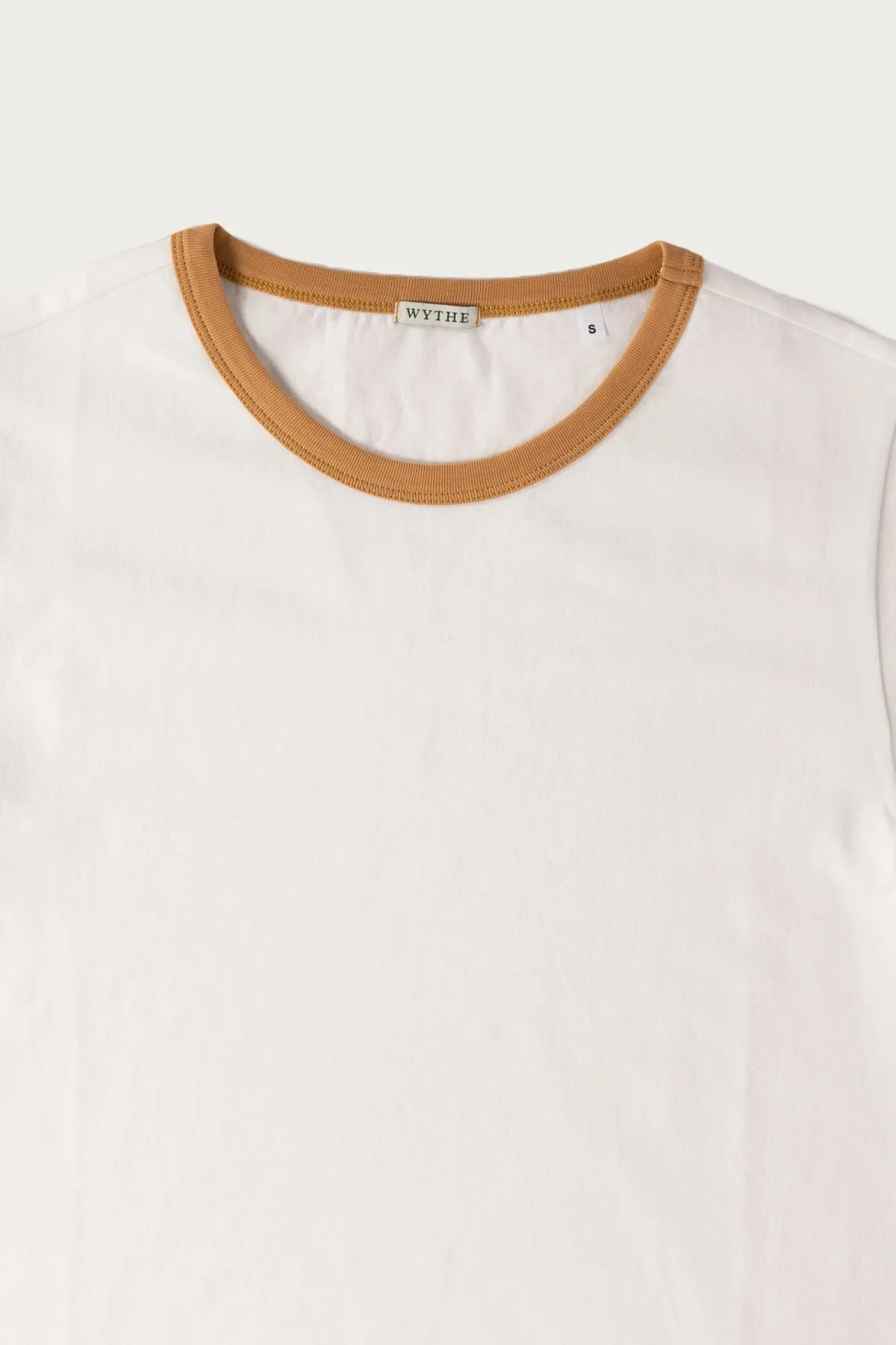 Tubular Ringer Tee - Apricot sold by Canoe Club product image thumbnail 2