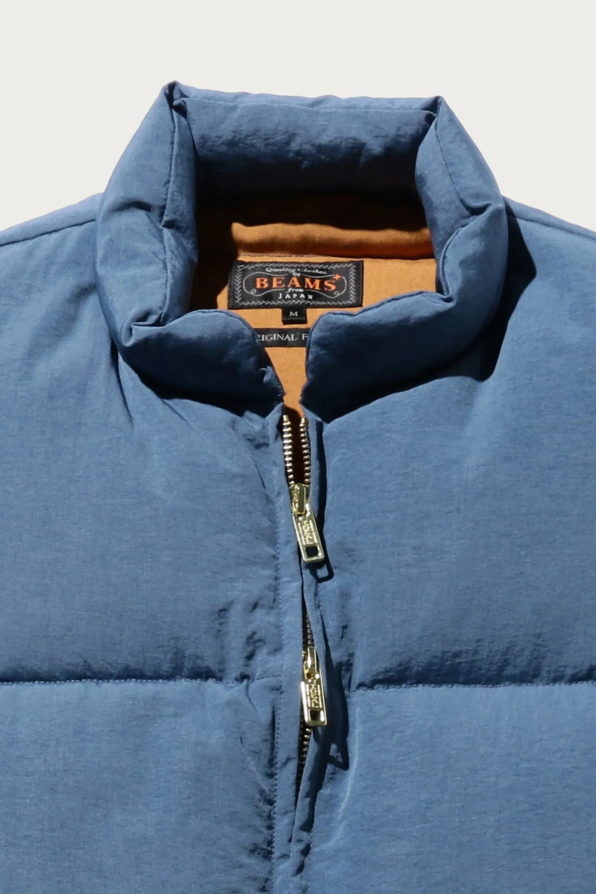 Nylon Down Vest - Blue sold by Canoe Club product image thumbnail 2