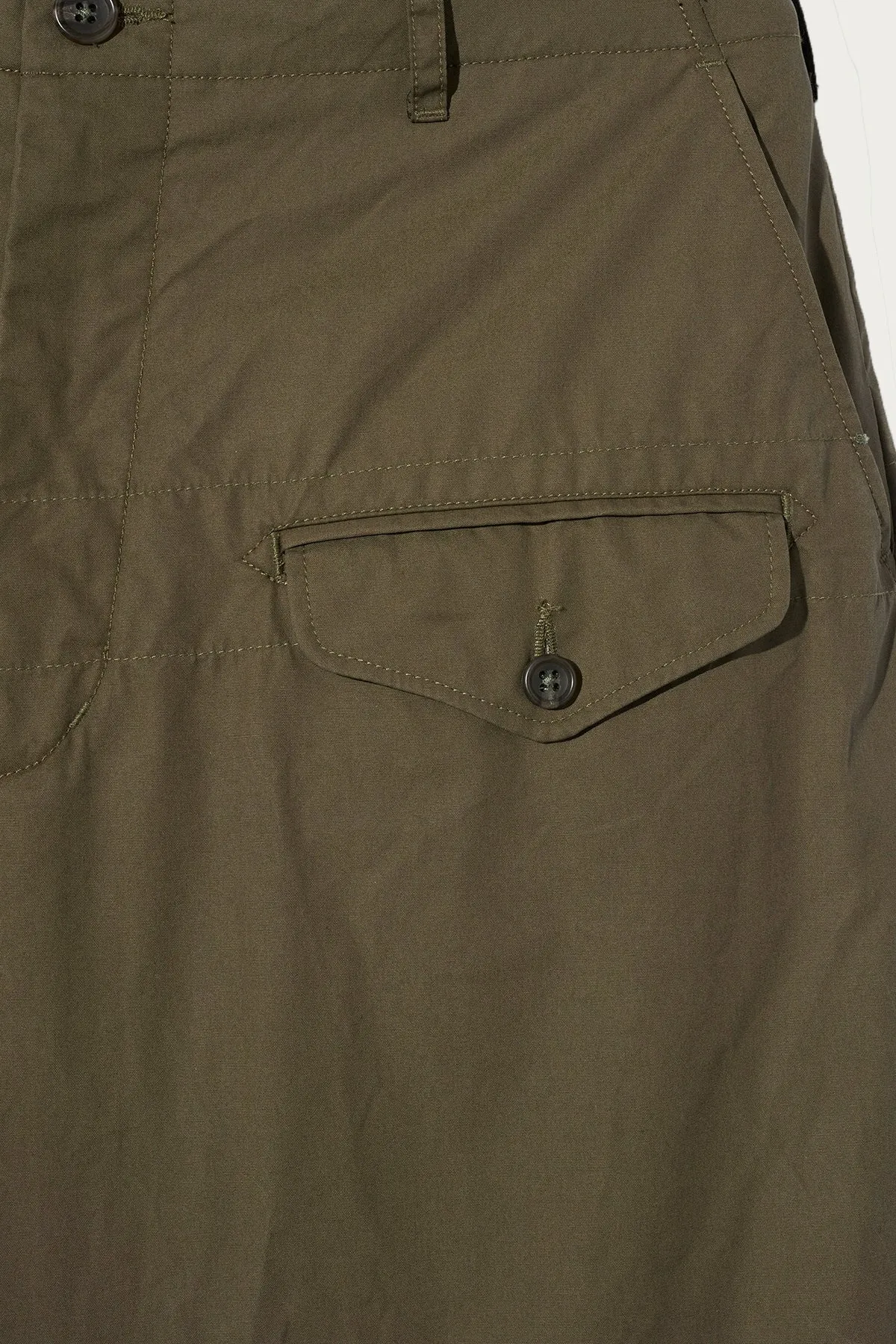 Gurkha Pant - Olive Coated Cotton Ripstop sold by Canoe Club product image thumbnail 3