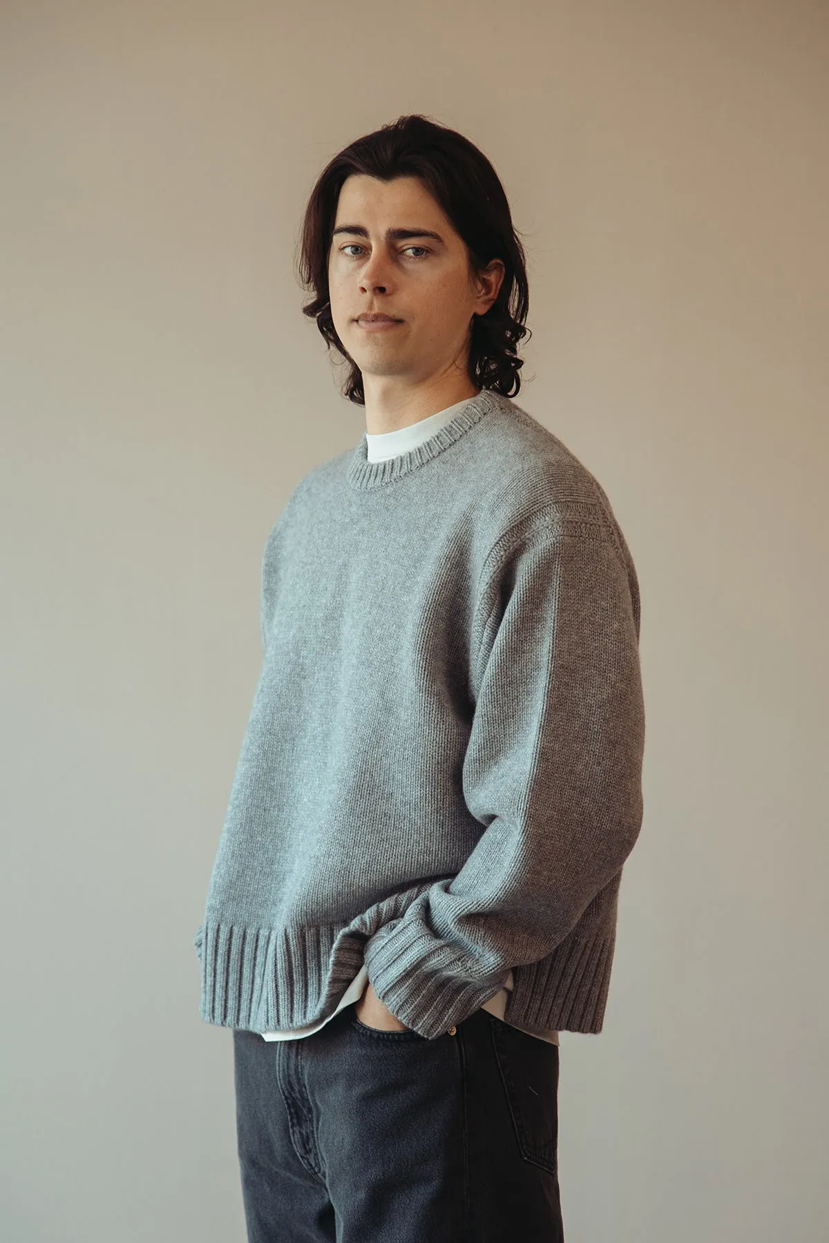 Cozy Crew - Heather Grey sold by Canoe Club product image thumbnail 3