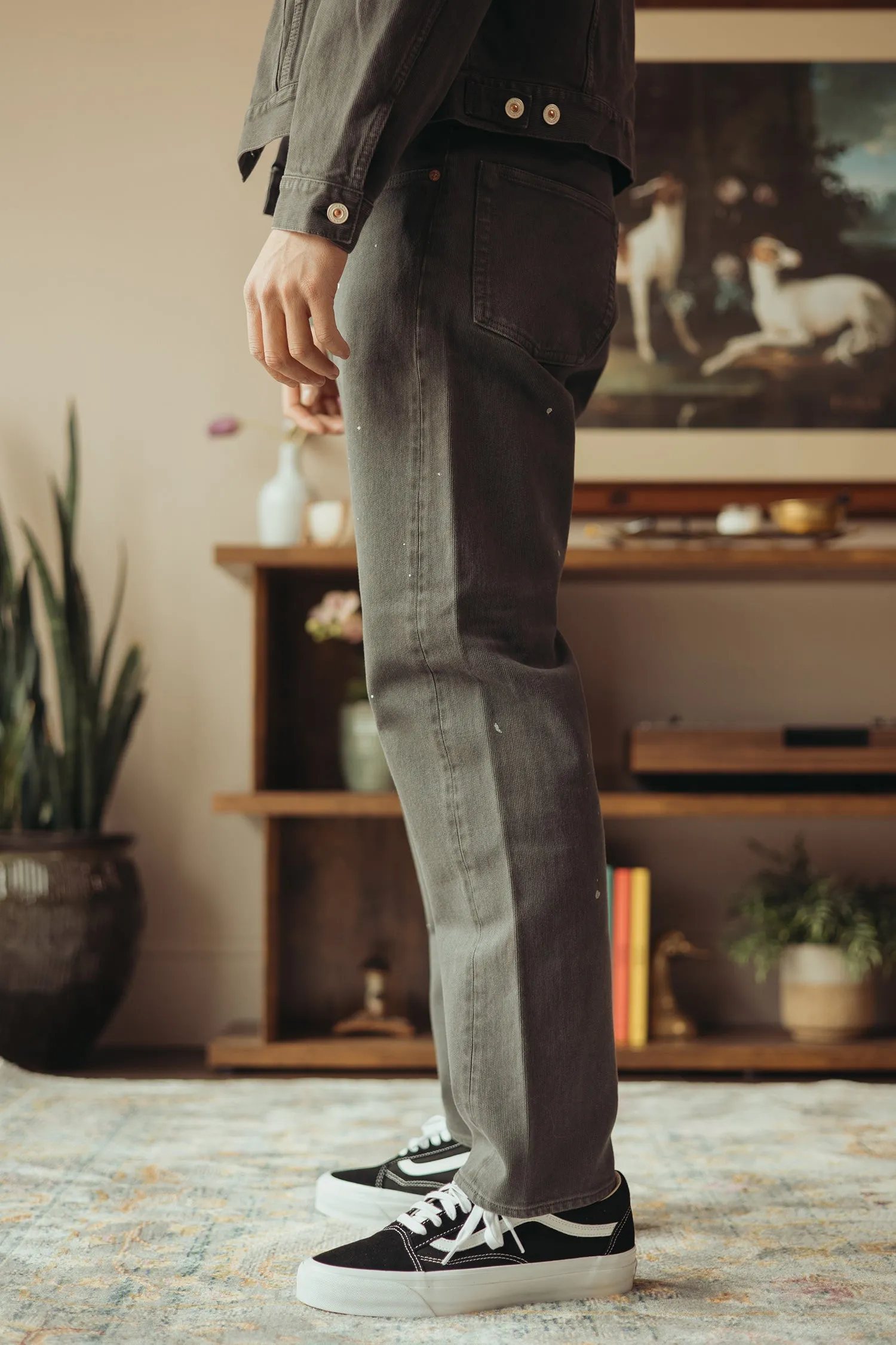 Bedford Cord Jeans - Gray sold by Canoe Club product image thumbnail 3