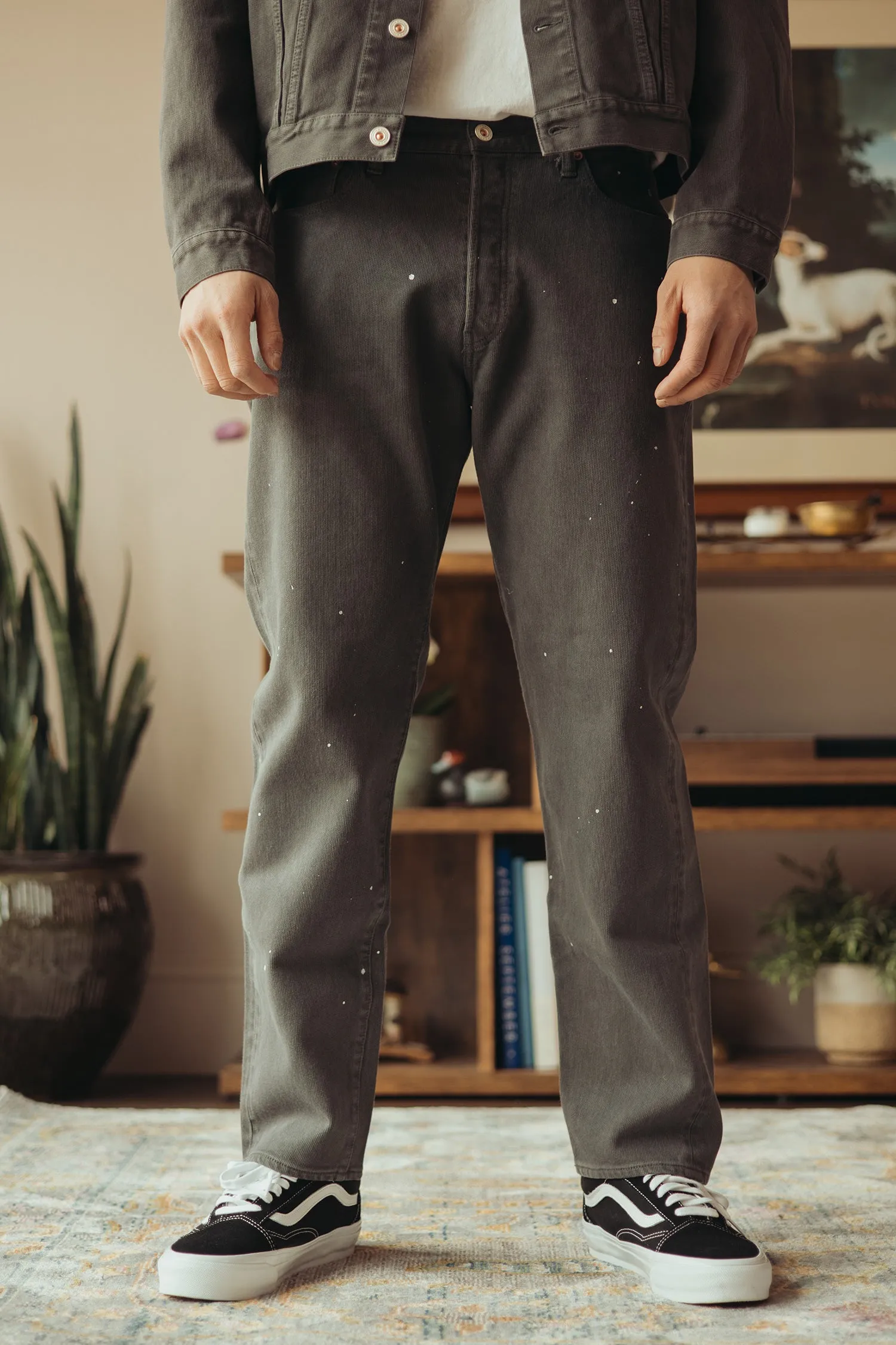 Bedford Cord Jeans - Gray sold by Canoe Club product image thumbnail 2