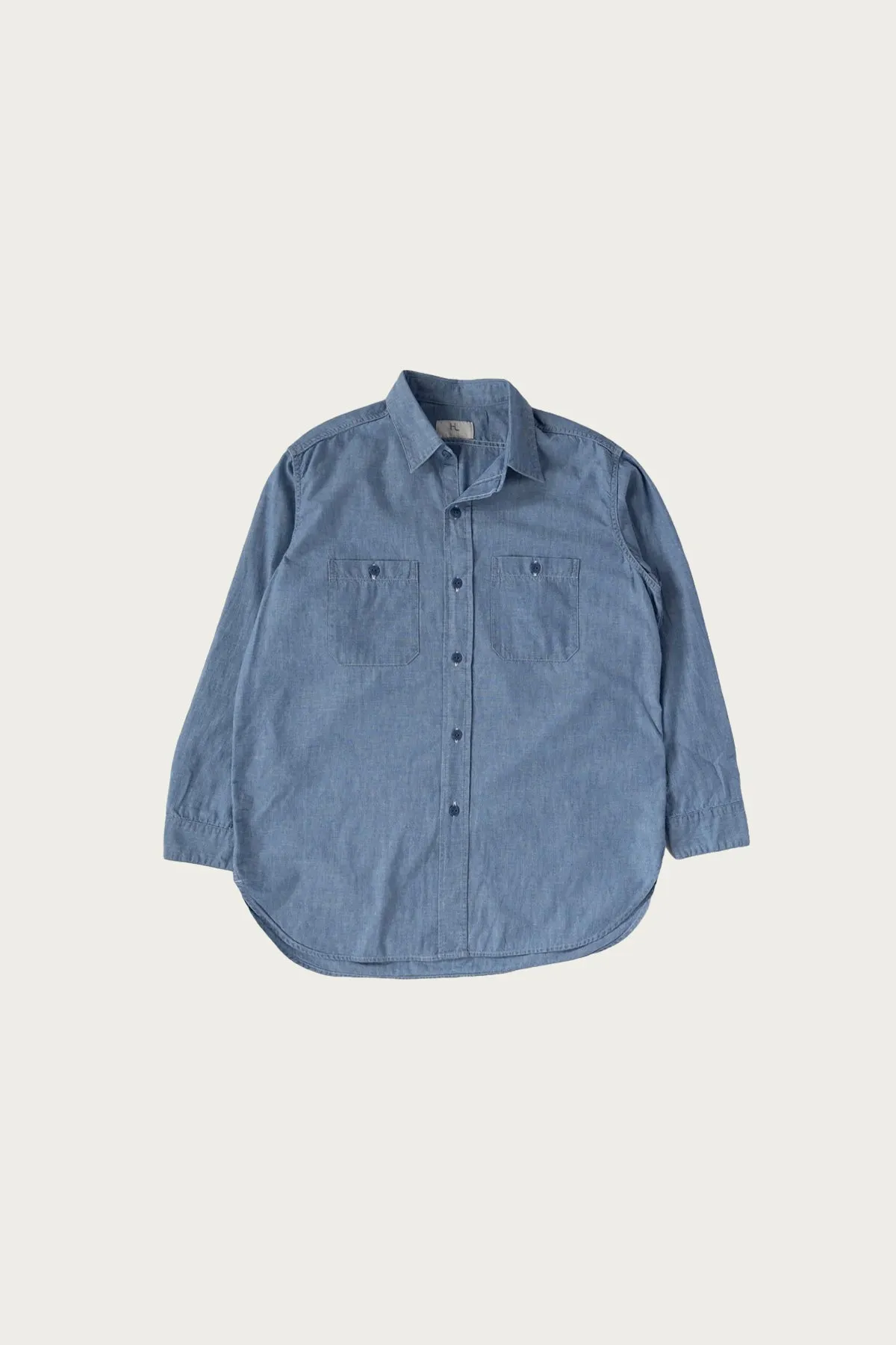 U.S.N. Chambray Shirt - Indigo sold by Canoe Club