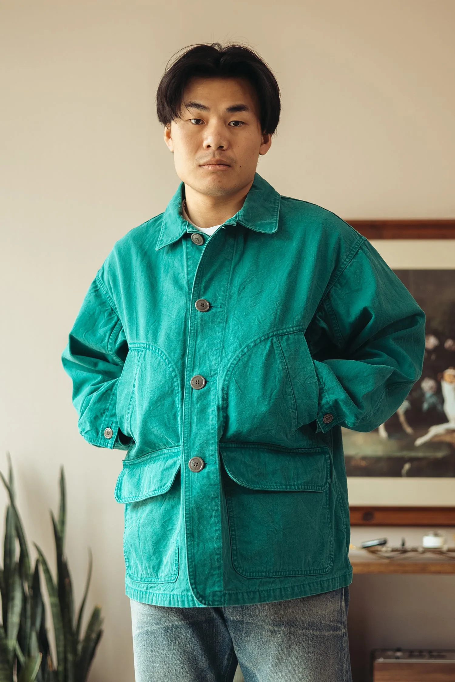 American Classic Field Coat - Green sold by Canoe Club product image thumbnail 2