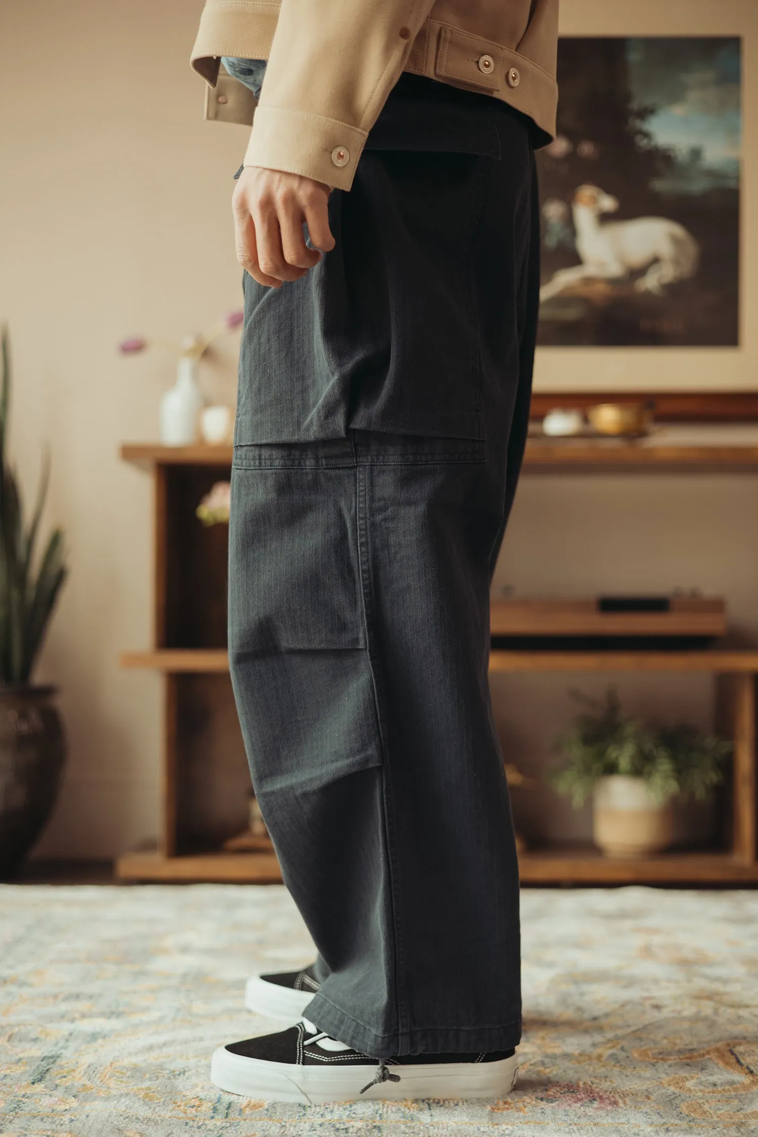 M43 HBT Pants - Navy sold by Canoe Club product image thumbnail 3