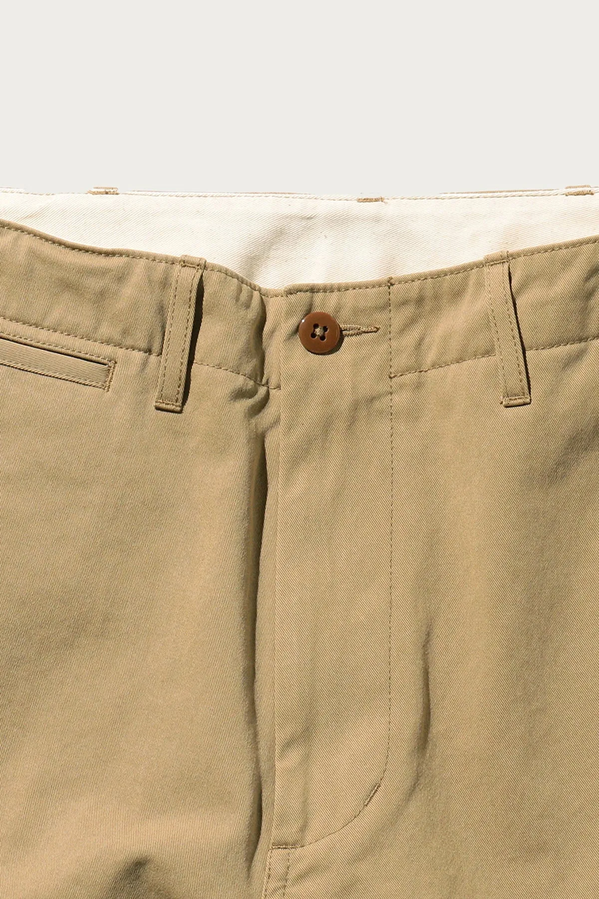 Twill MIL Trousers - Khaki sold by Canoe Club product image thumbnail 4