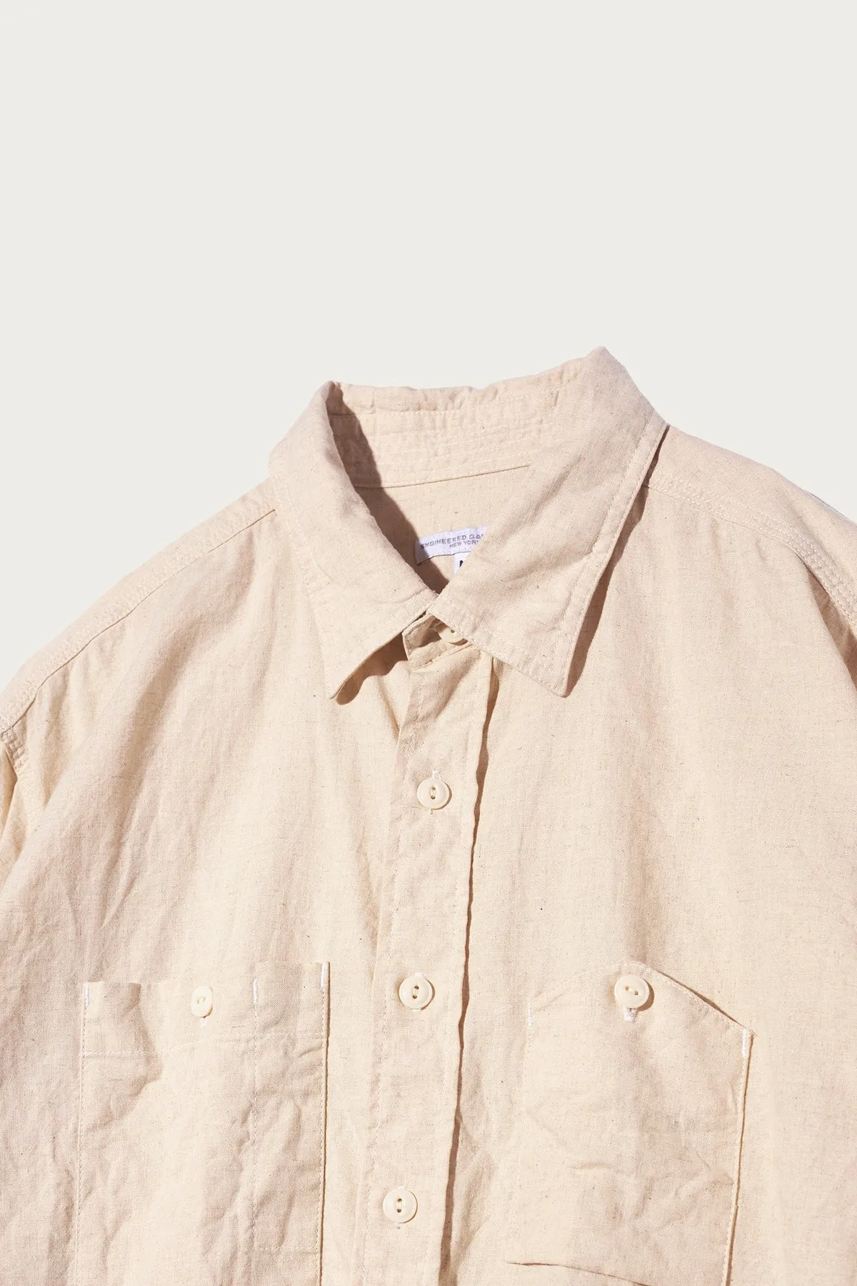 Work Shirt - Natural CL Sheeting sold by Canoe Club product image thumbnail 4