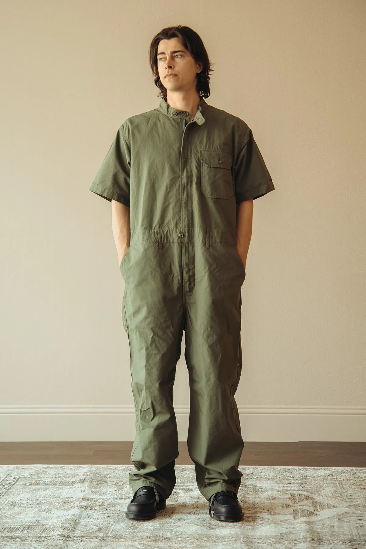 Coverall Suit - Olive Cotton Ripstop sold by Canoe Club product image thumbnail 5