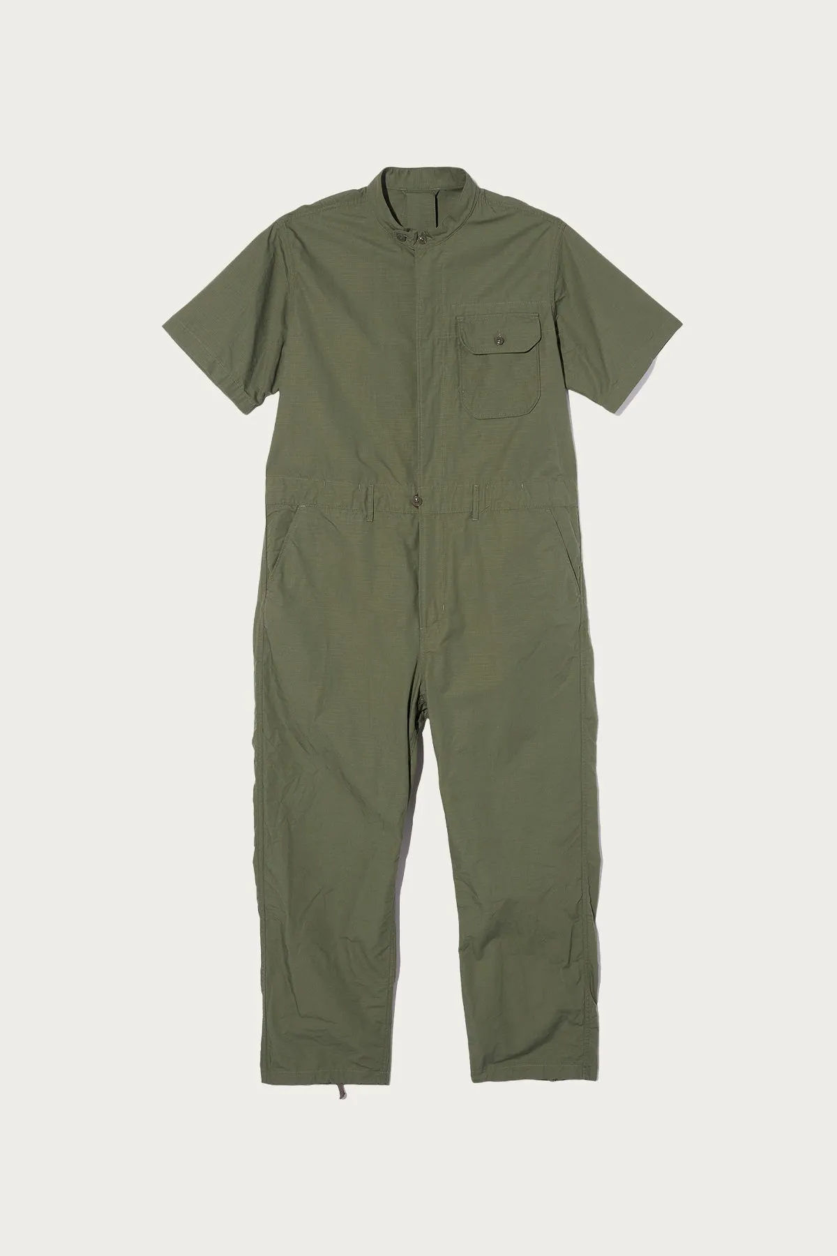 Coverall Suit - Olive Cotton Ripstop sold by Canoe Club