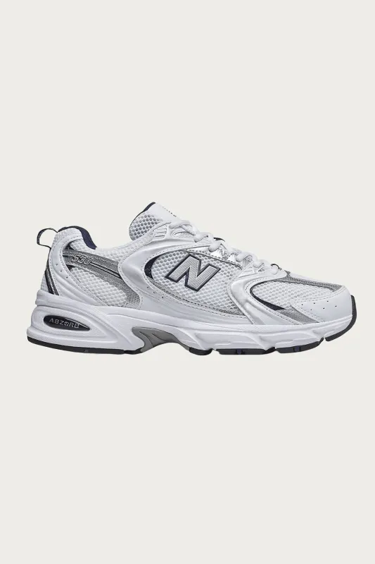 530 - White/Natural Indigo made by New Balance