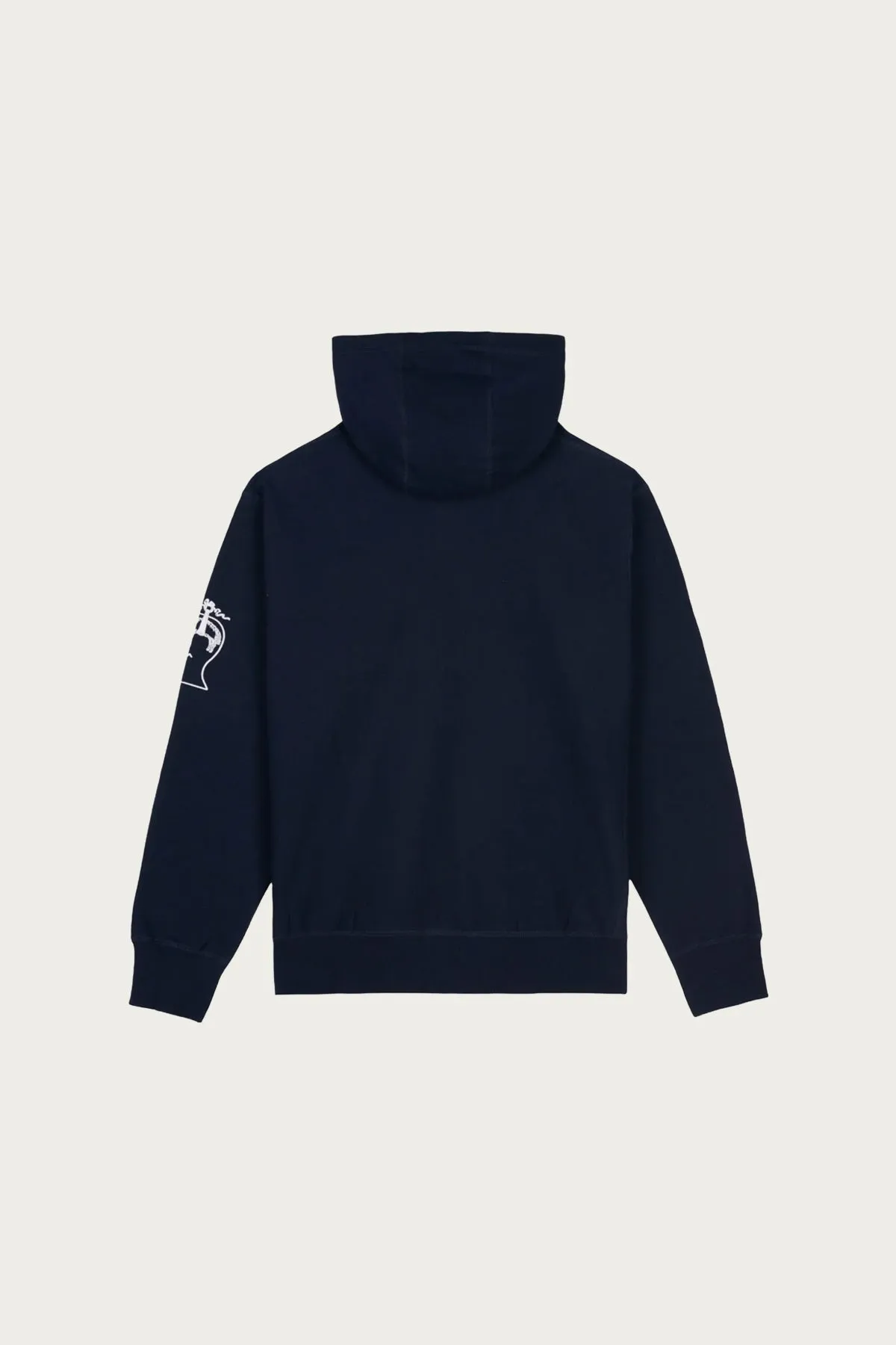 Brain Dead x Brooks Brothers California Logo Zip Hoodie - Navy sold by Canoe Club product image thumbnail 4