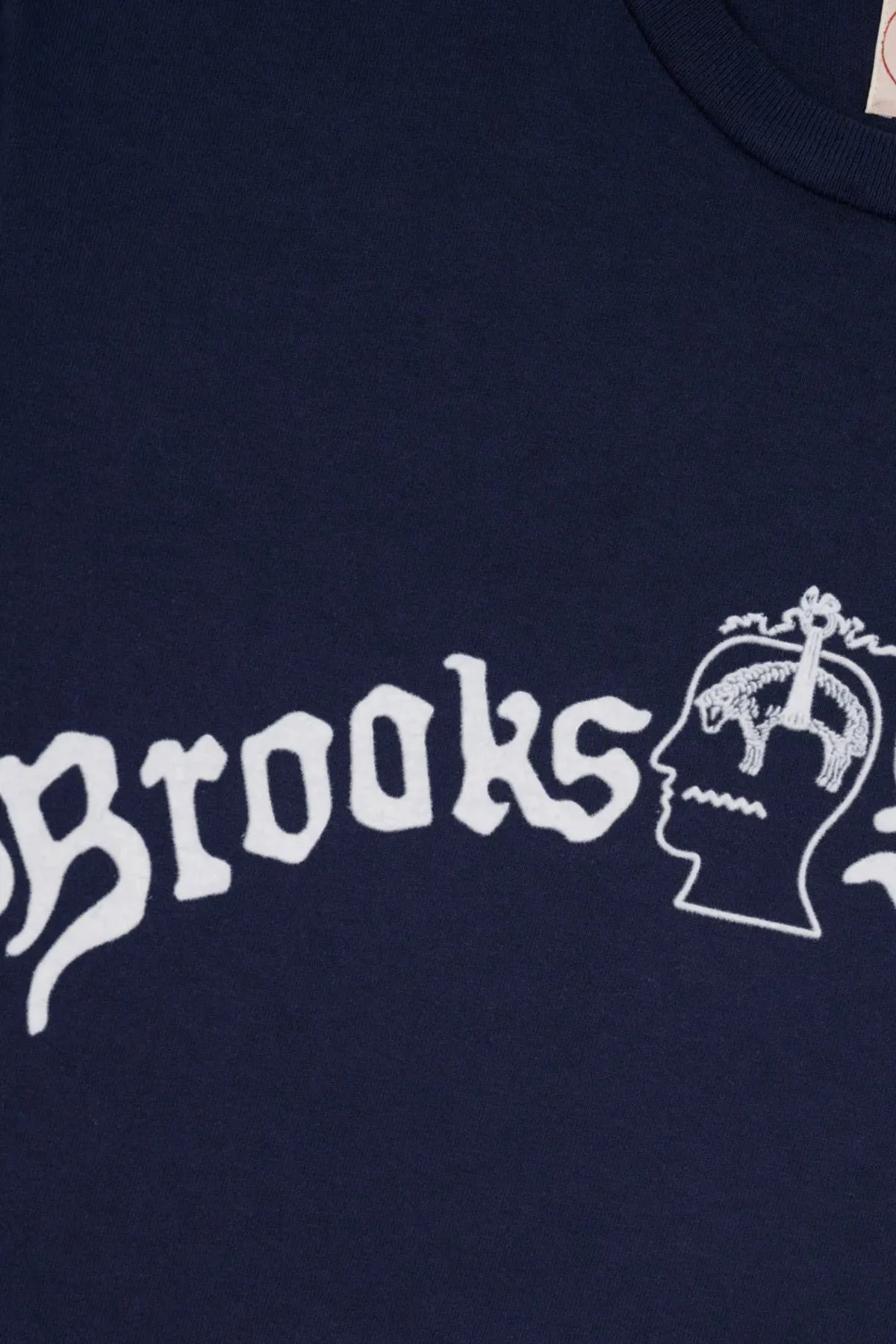Brain Dead x Brooks Brothers California Logo Tubular Tee - Navy sold by Canoe Club product image thumbnail 5