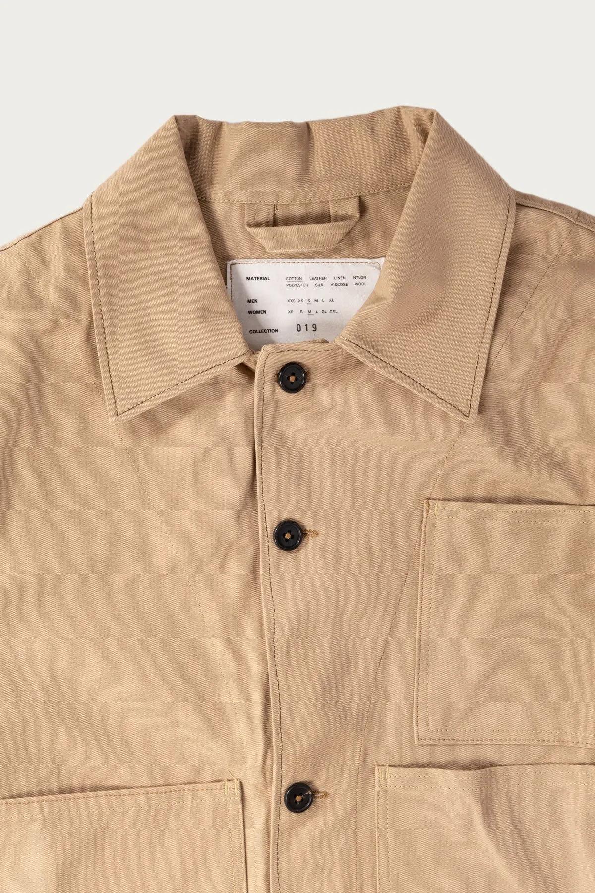 Worker Jacket - Sand sold by Canoe Club product image thumbnail 2