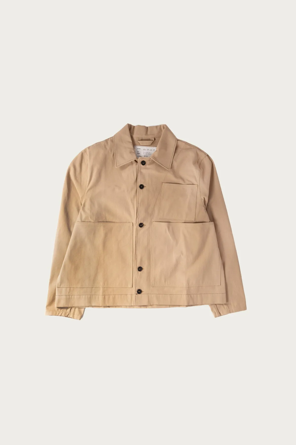 Worker Jacket - Sand sold by Canoe Club