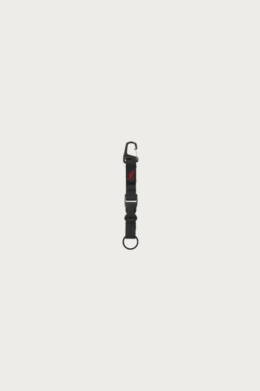 Webbing Key Holder - Black sold by Canoe Club